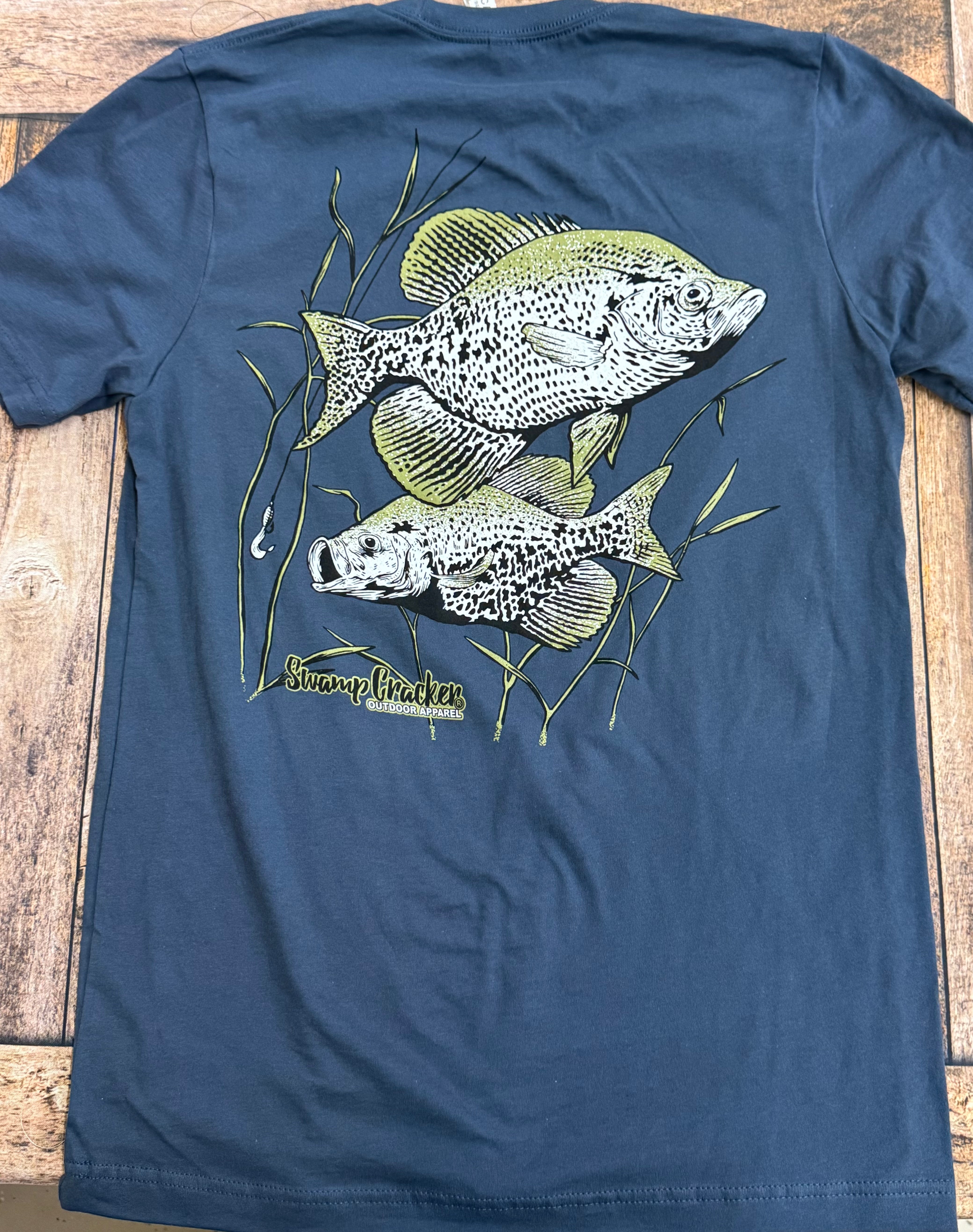 Crappie Fishing Swamp Cracker Shirt